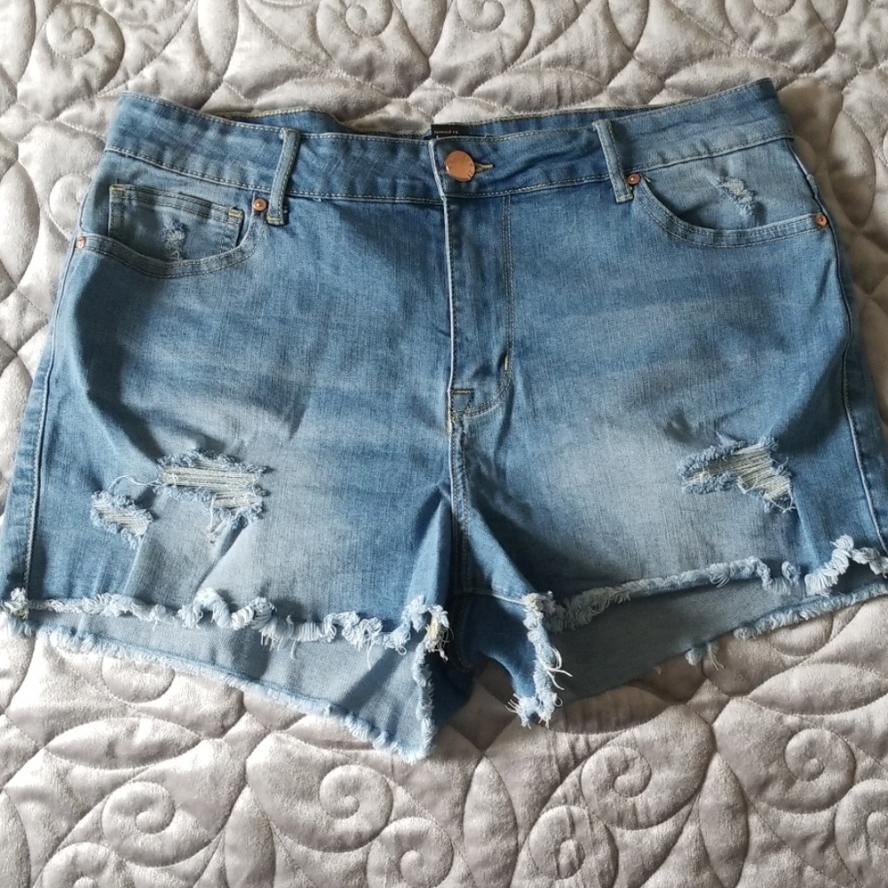 F21+ Jean Shorts